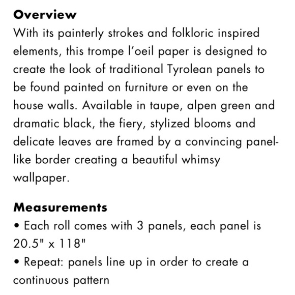 Anthropologie x Mind The Gap Tyrolean Panel Black NEW - Picture 14 of 14